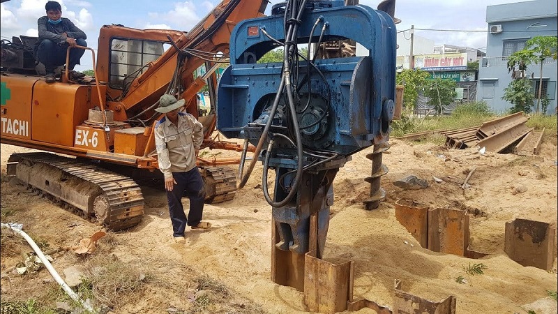 Dịch Vụ Thi Công Ép Cừ Thép C200, U200 Tại Hà Nội – Thăng Long 886