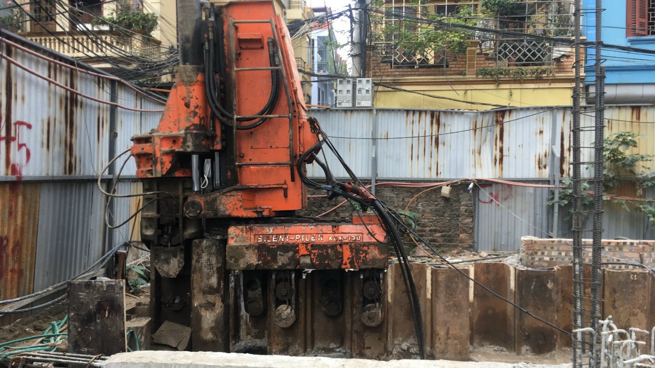 Dịch Vụ Thi Công Ép Cừ Thép C200, U200 Tại Hà Nội – Thăng Long 886